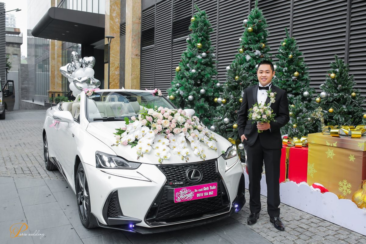 Xe cưới Lexus mui trần IS300