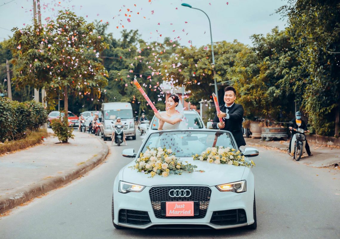 Xe cưới hạng sang AUDI Mui Trần